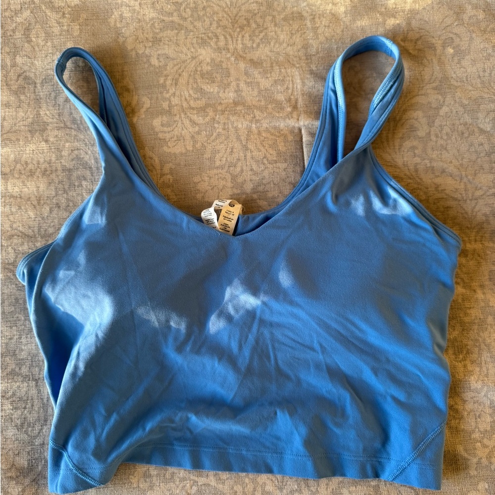 lululemon athletica Blue Tank Top